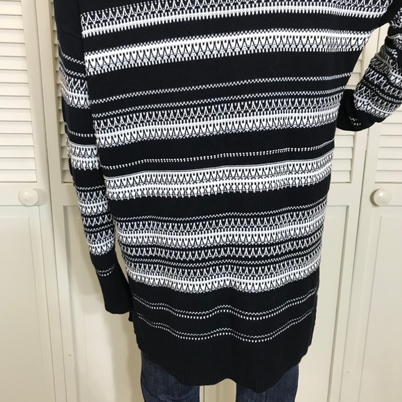 Great Condition Vince Striped Tunic Cotton Sweater Small - Picture 6 of 12